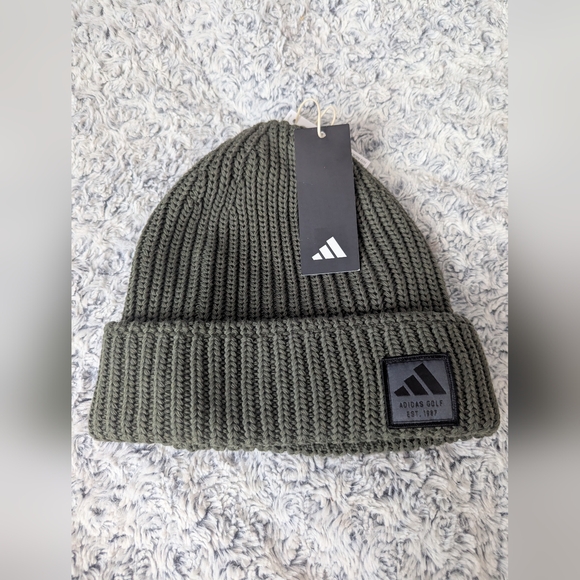 adidas Other - Adidas Golf Olive Beanie Sz: OS NWT